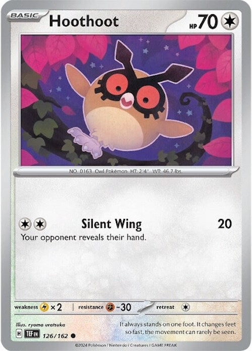 Hoothoot (126/162) [Scarlet & Violet: Temporal Forces] | Exor Games Dartmouth