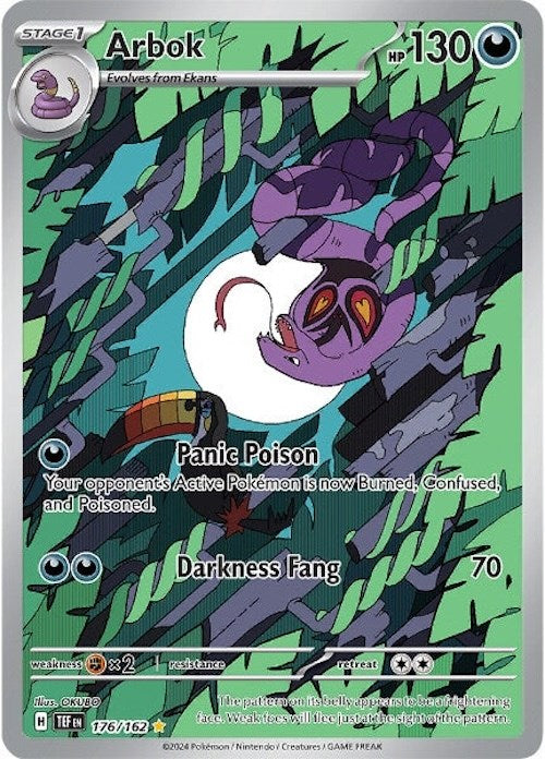 Arbok (176/162) [Scarlet & Violet: Temporal Forces] | Exor Games Dartmouth