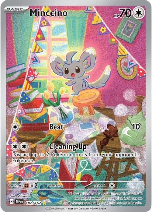 Minccino (182/162) [Scarlet & Violet: Temporal Forces] | Exor Games Dartmouth