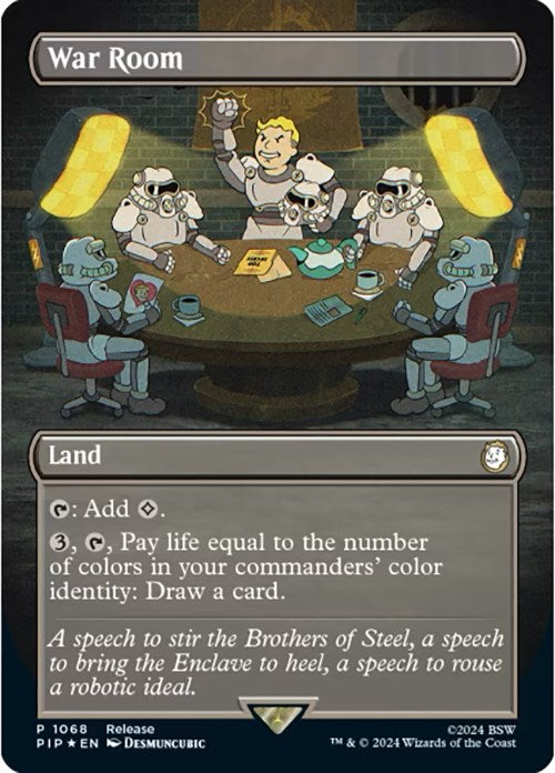 War Room (Borderless) [Fallout Promos] | Exor Games Dartmouth
