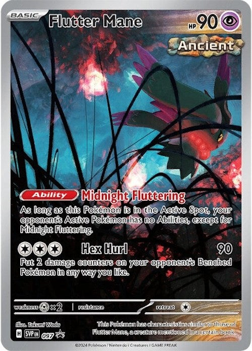 Flutter Mane (097) [Scarlet & Violet: Black Star Promos] | Exor Games Dartmouth