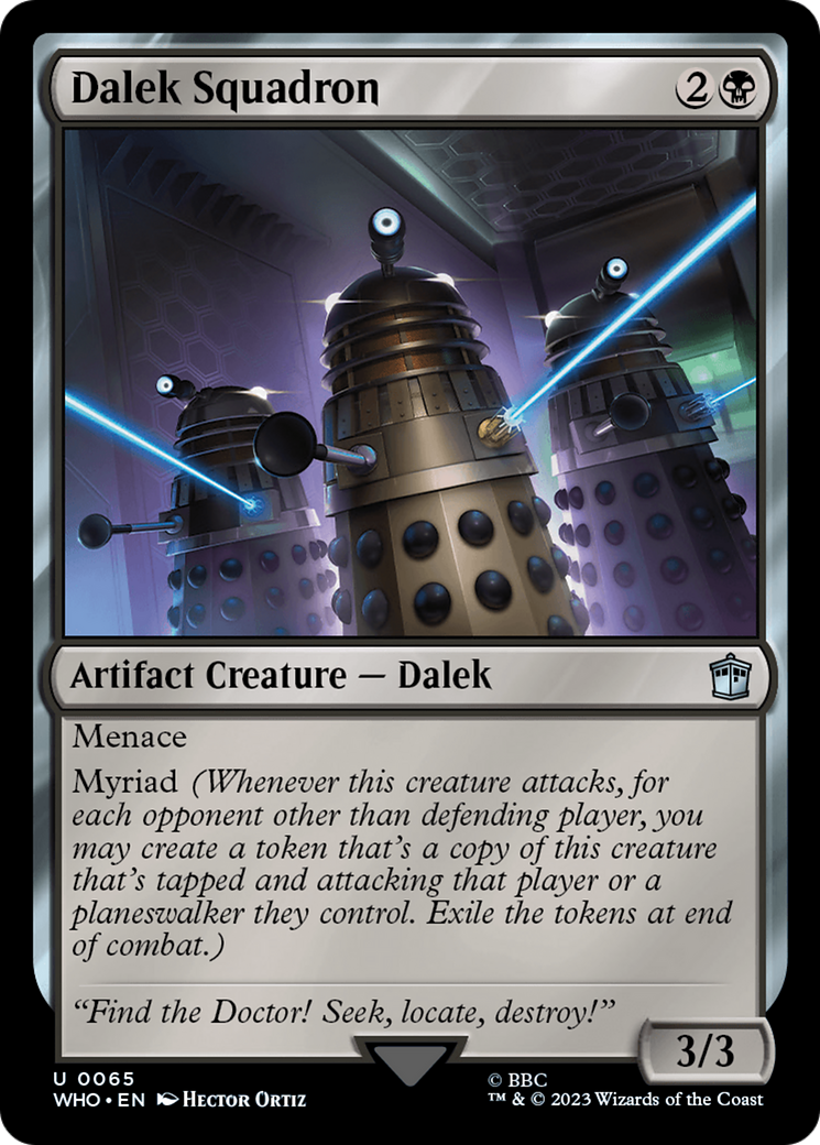 Dalek Squadron [Doctor Who] | Exor Games Dartmouth