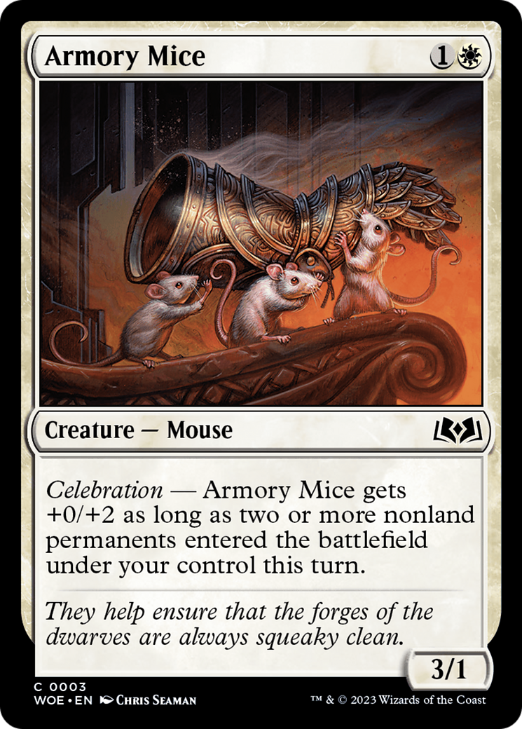 Armory Mice [Wilds of Eldraine] | Exor Games Dartmouth