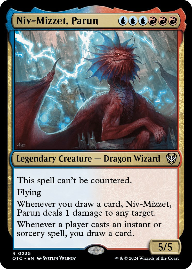 Niv-Mizzet, Parun [Outlaws of Thunder Junction Commander] | Exor Games Dartmouth