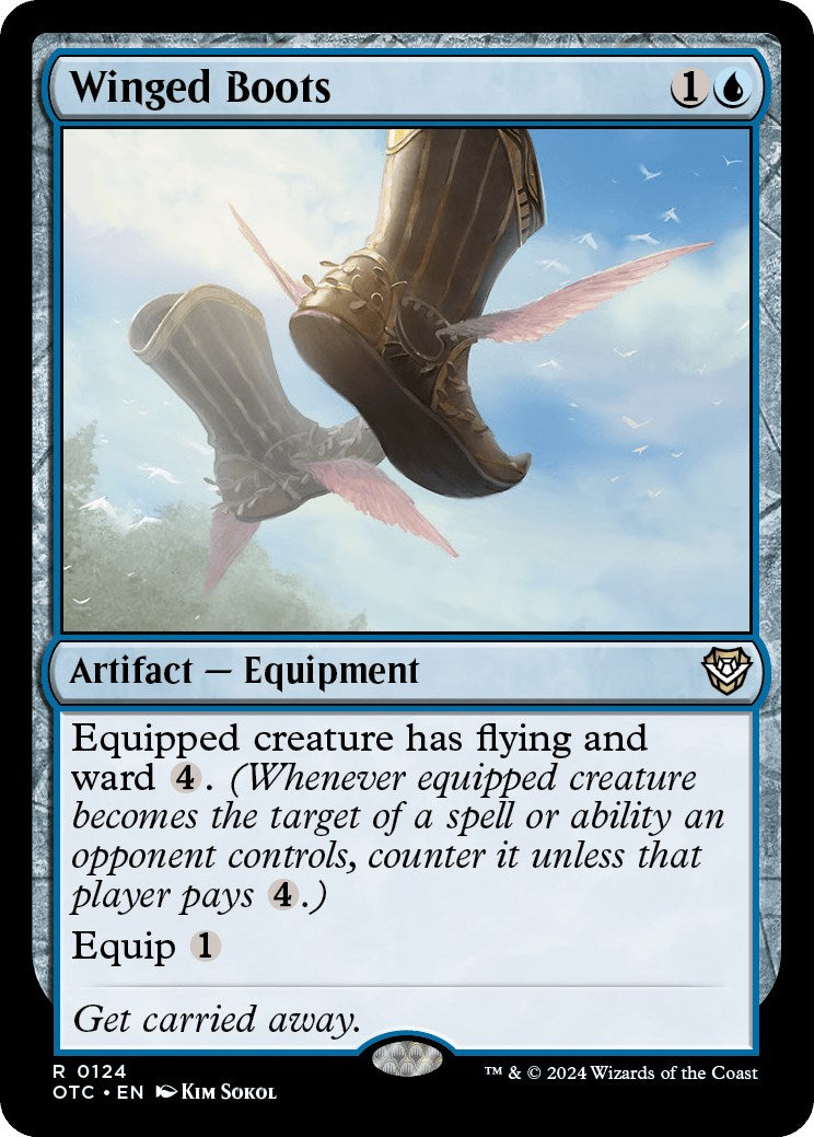 Winged Boots [Outlaws of Thunder Junction Commander] | Exor Games Dartmouth