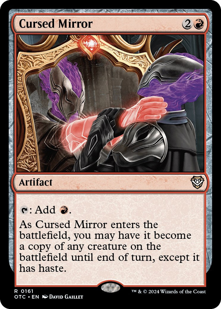 Cursed Mirror [Outlaws of Thunder Junction Commander] | Exor Games Dartmouth
