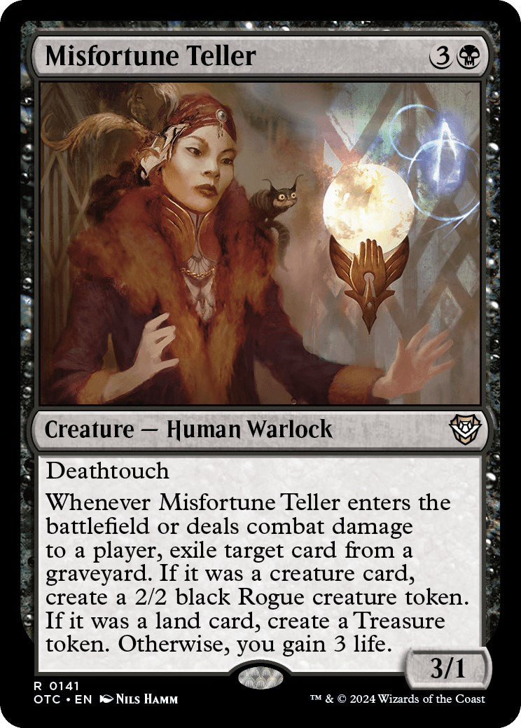 Misfortune Teller [Outlaws of Thunder Junction Commander] | Exor Games Dartmouth