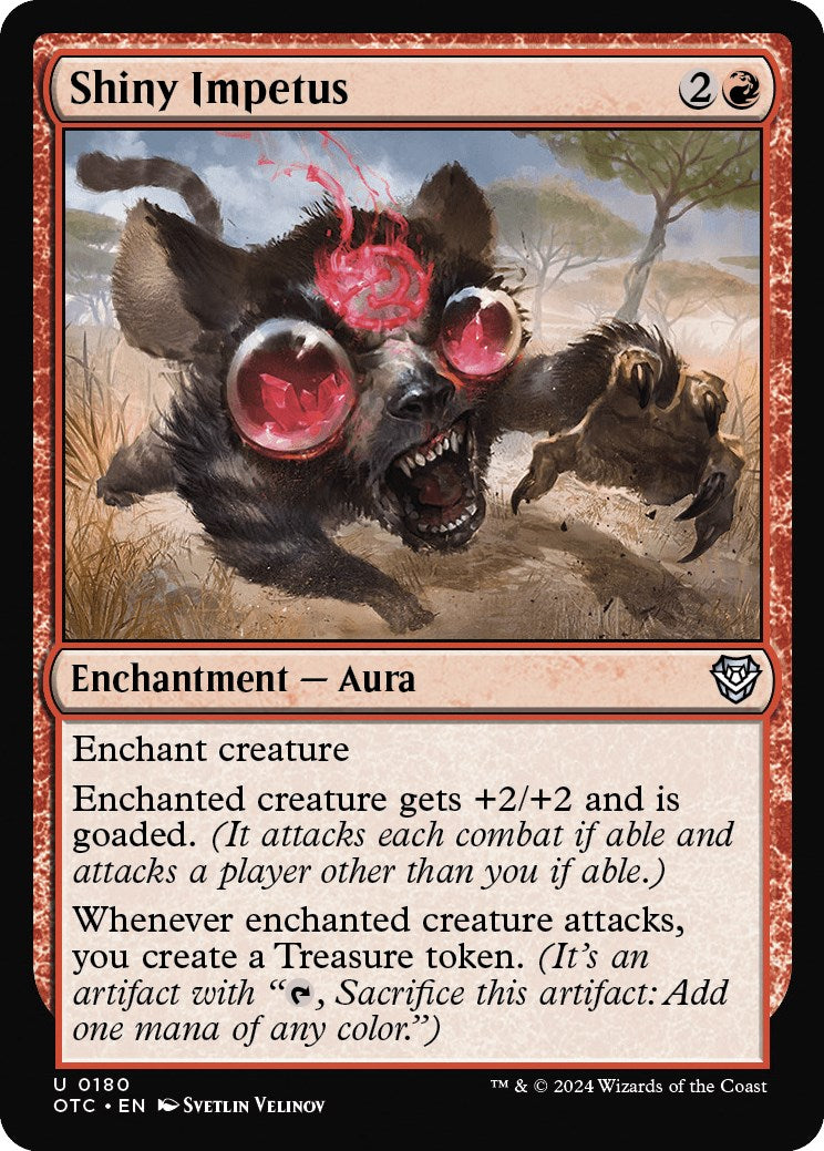 Shiny Impetus [Outlaws of Thunder Junction Commander] | Exor Games Dartmouth