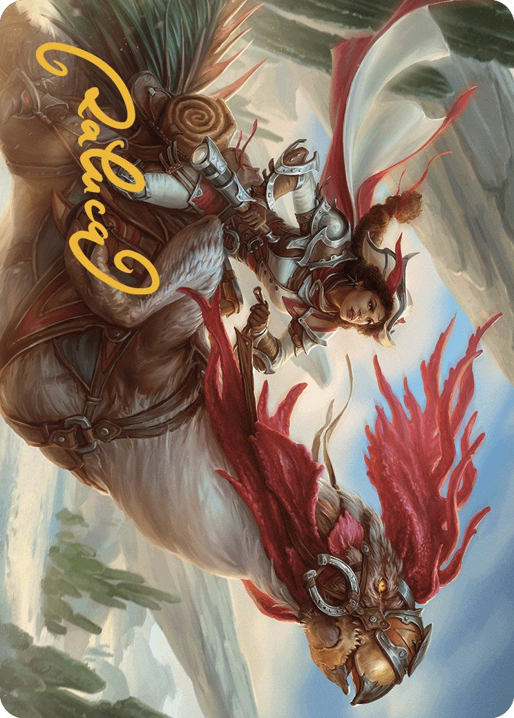Frontier Seeker Art Card (Gold-Stamped Signature) [Outlaws of Thunder Junction Art Series] | Exor Games Dartmouth
