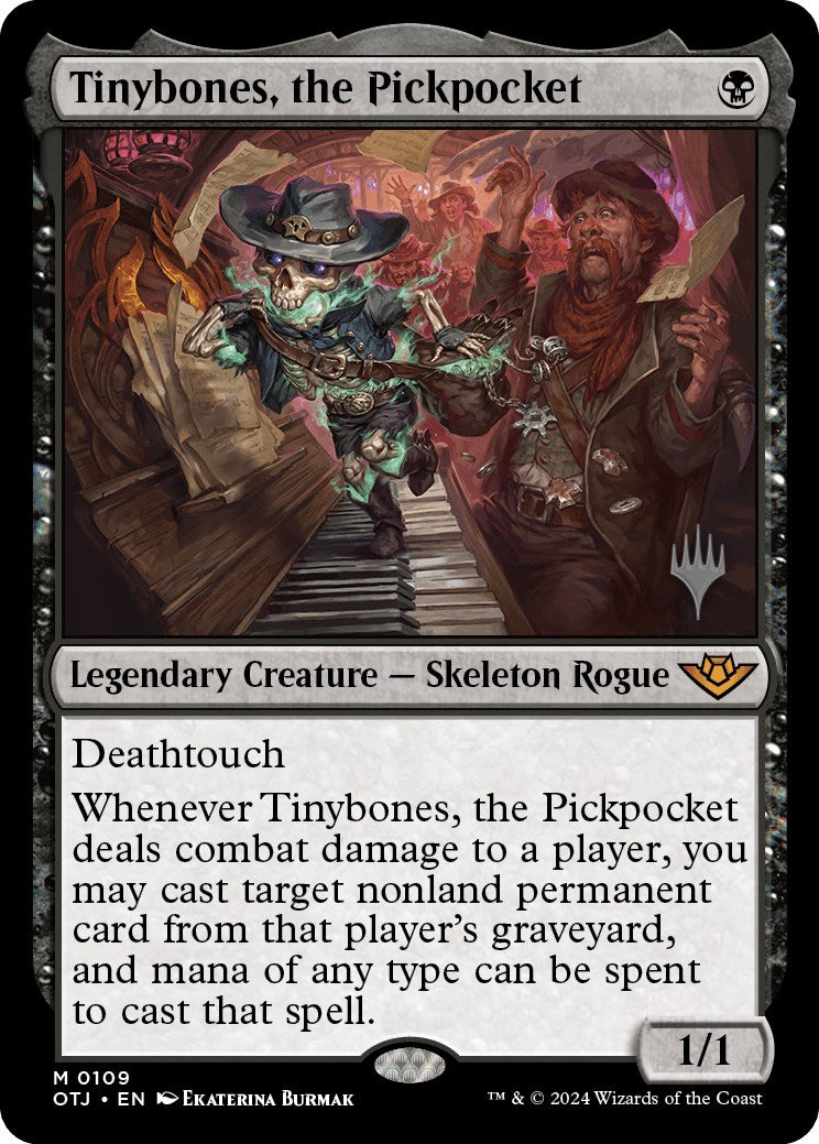 Tinybones, the Pickpocket (Promo Pack) [Outlaws of Thunder Junction Promos] | Exor Games Dartmouth