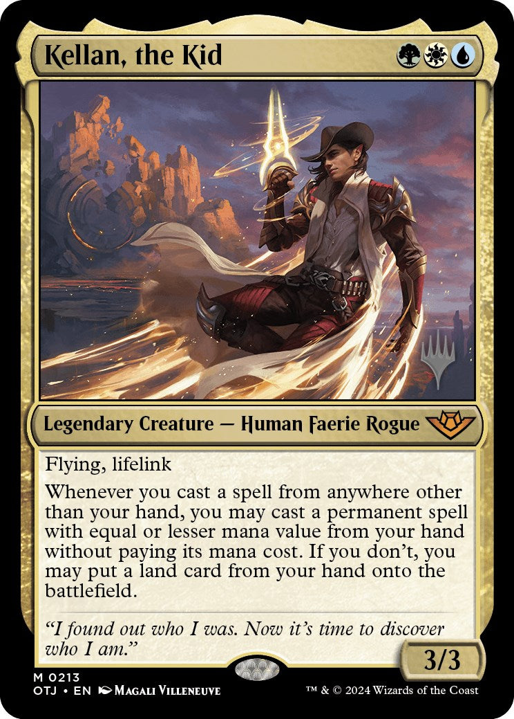 Kellan, the Kid (Promo Pack) [Outlaws of Thunder Junction Promos] | Exor Games Dartmouth