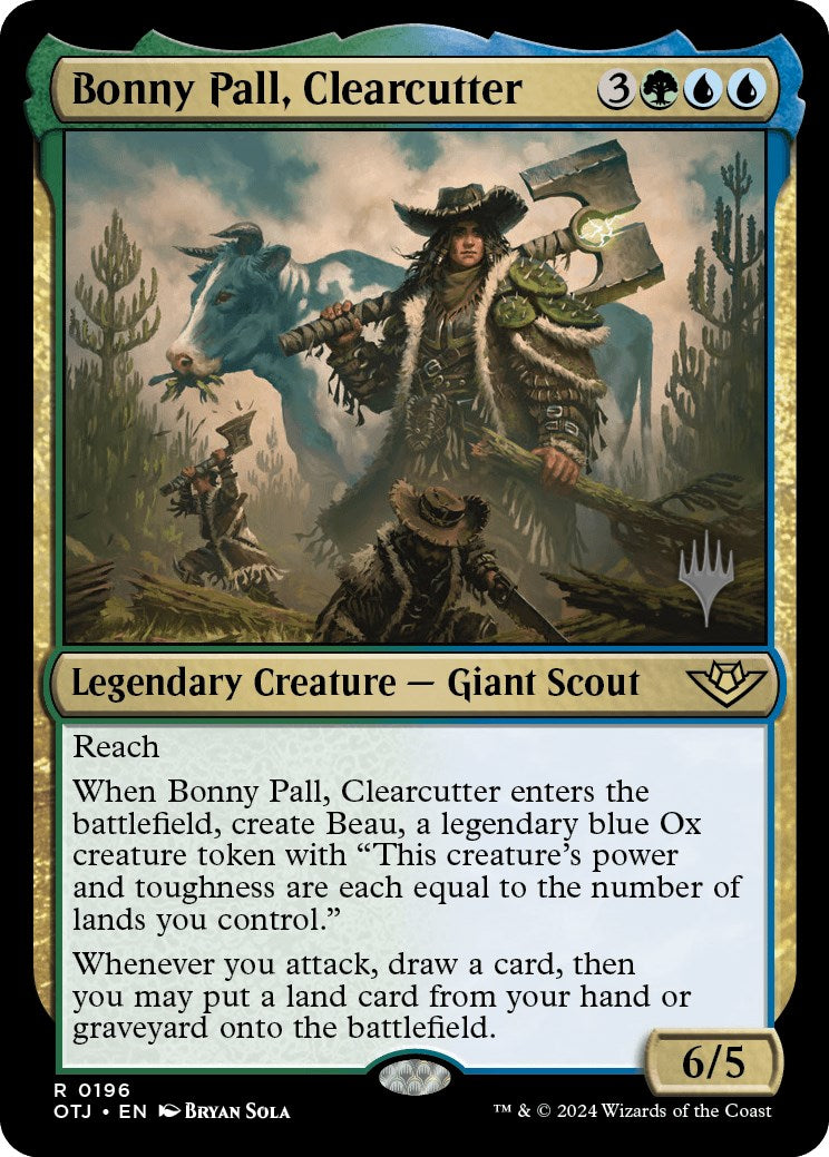 Bonny Pall, Clearcutter (Promo Pack) [Outlaws of Thunder Junction Promos] | Exor Games Dartmouth