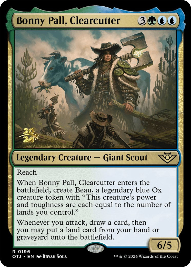 Bonny Pall, Clearcutter [Outlaws of Thunder Junction Prerelease Promos] | Exor Games Dartmouth