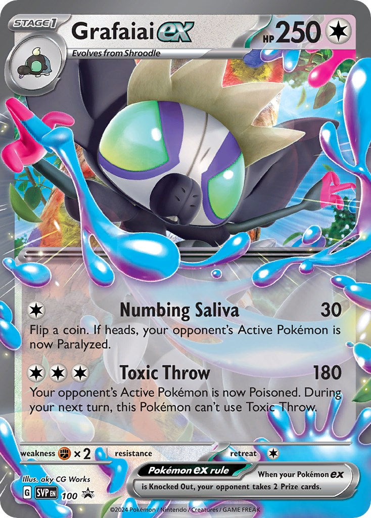 Grafaiai ex (100) [Scarlet & Violet: Black Star Promos] | Exor Games Dartmouth