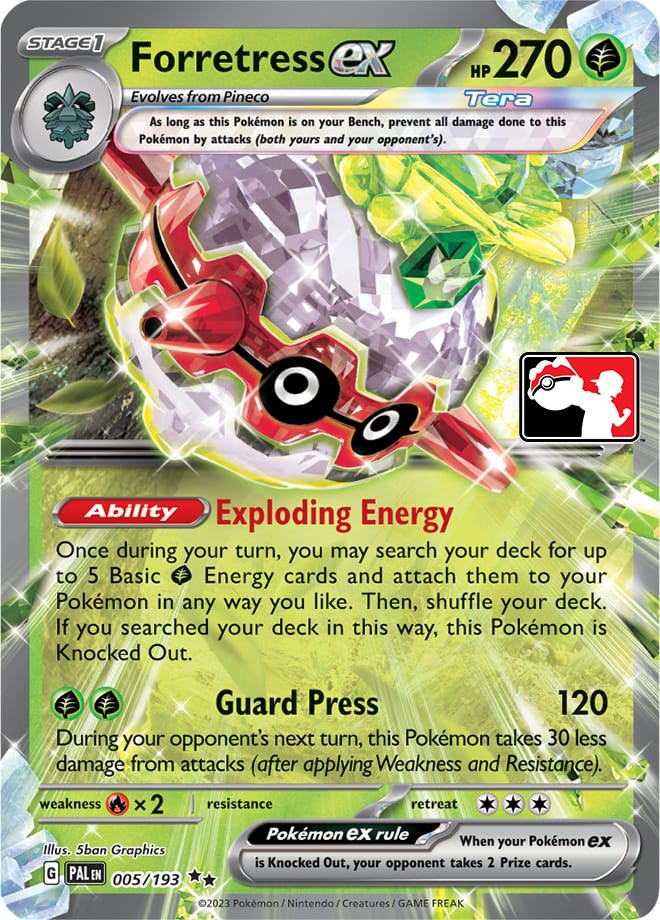 Forretress ex (005/193) [Prize Pack Series Four] | Exor Games Dartmouth