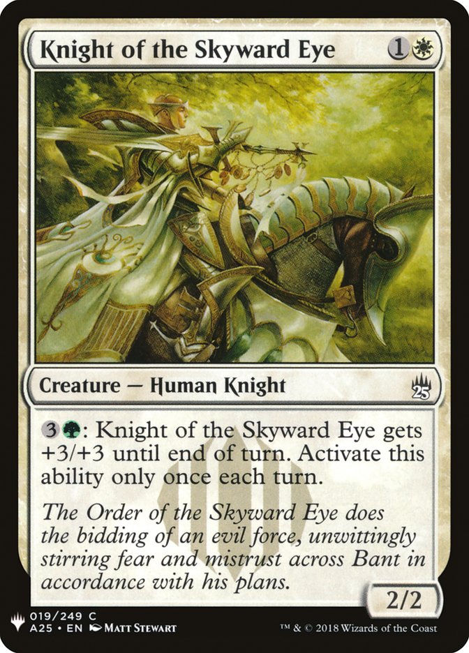 Knight of the Skyward Eye [Mystery Booster] | Exor Games Dartmouth