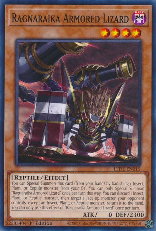 Ragnaraika Armored Lizard [LEDE-EN015] Common | Exor Games Dartmouth