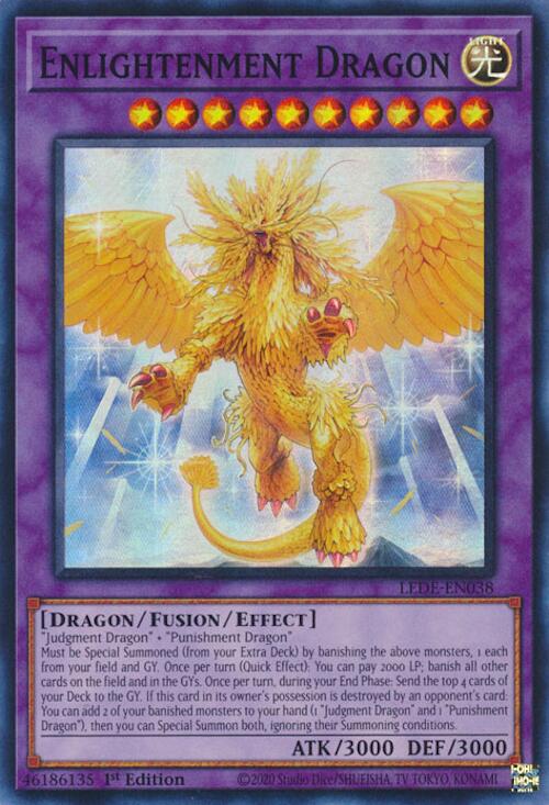 Enlightenment Dragon [LEDE-EN038] Super Rare | Exor Games Dartmouth