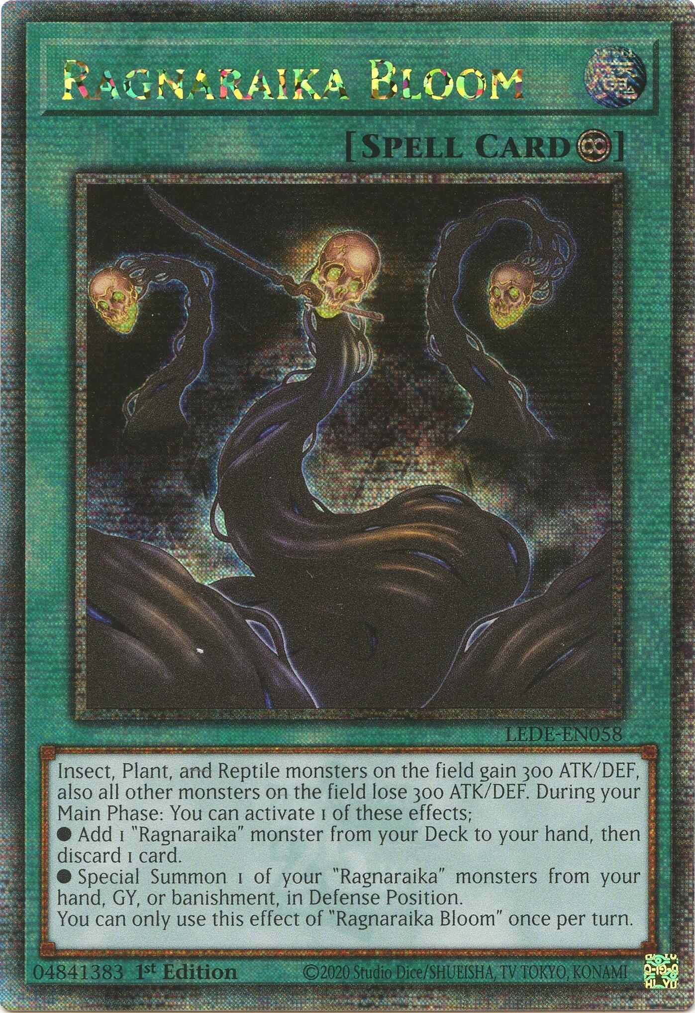 Ragnaraika Bloom (Quarter Century Secret Rare) [LEDE-EN058] Quarter Century Secret Rare | Exor Games Dartmouth