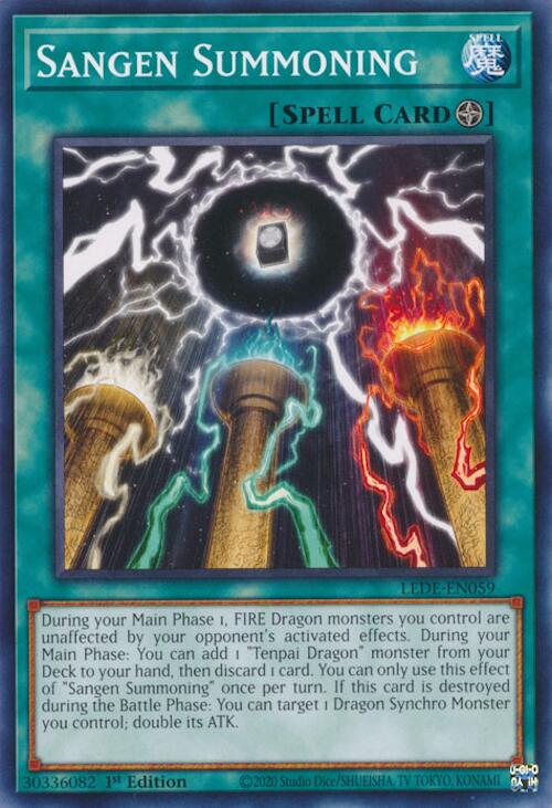 Sangen Summoning [LEDE-EN059] Common | Exor Games Dartmouth