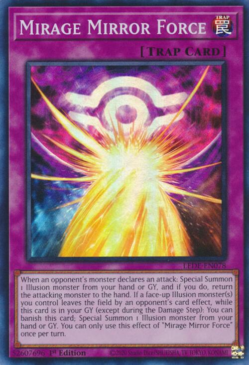 Mirage Mirror Force [LEDE-EN078] Super Rare | Exor Games Dartmouth