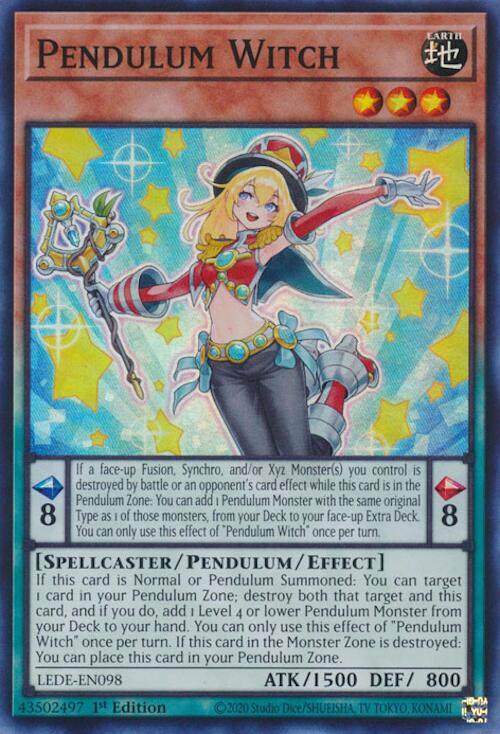 Pendulum Witch [LEDE-EN098] Super Rare | Exor Games Dartmouth