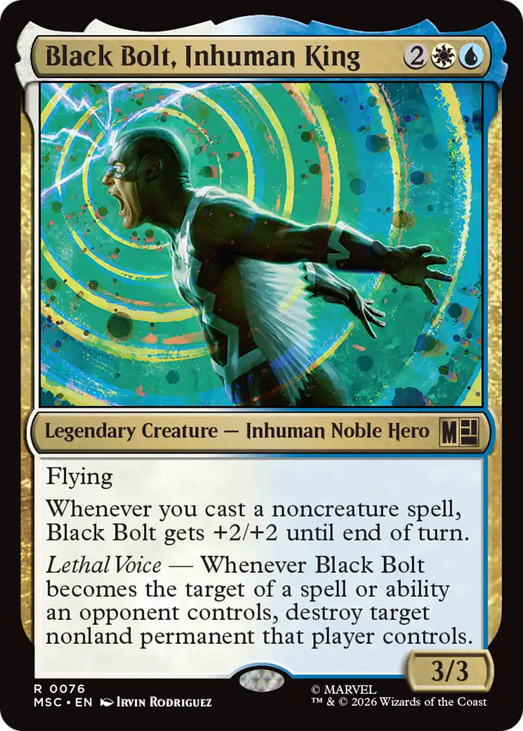 Black Bolt, Inhuman King [Marvel Super Heroes Commander] | Exor Games Dartmouth