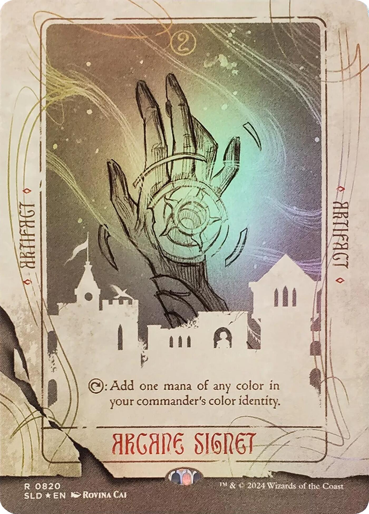 Arcane Signet (0820) (Rainbow Foil) [Secret Lair Drop Series] | Exor Games Dartmouth