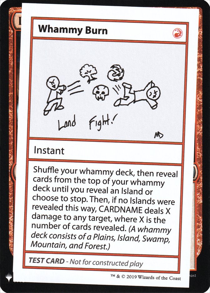 Whammy Burn [Mystery Booster Playtest Cards] | Exor Games Dartmouth