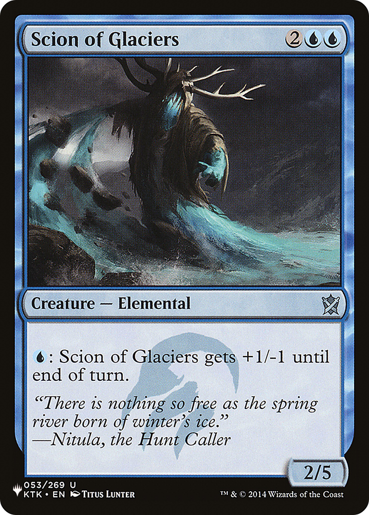 Scion of Glaciers [The List Reprints] | Exor Games Dartmouth