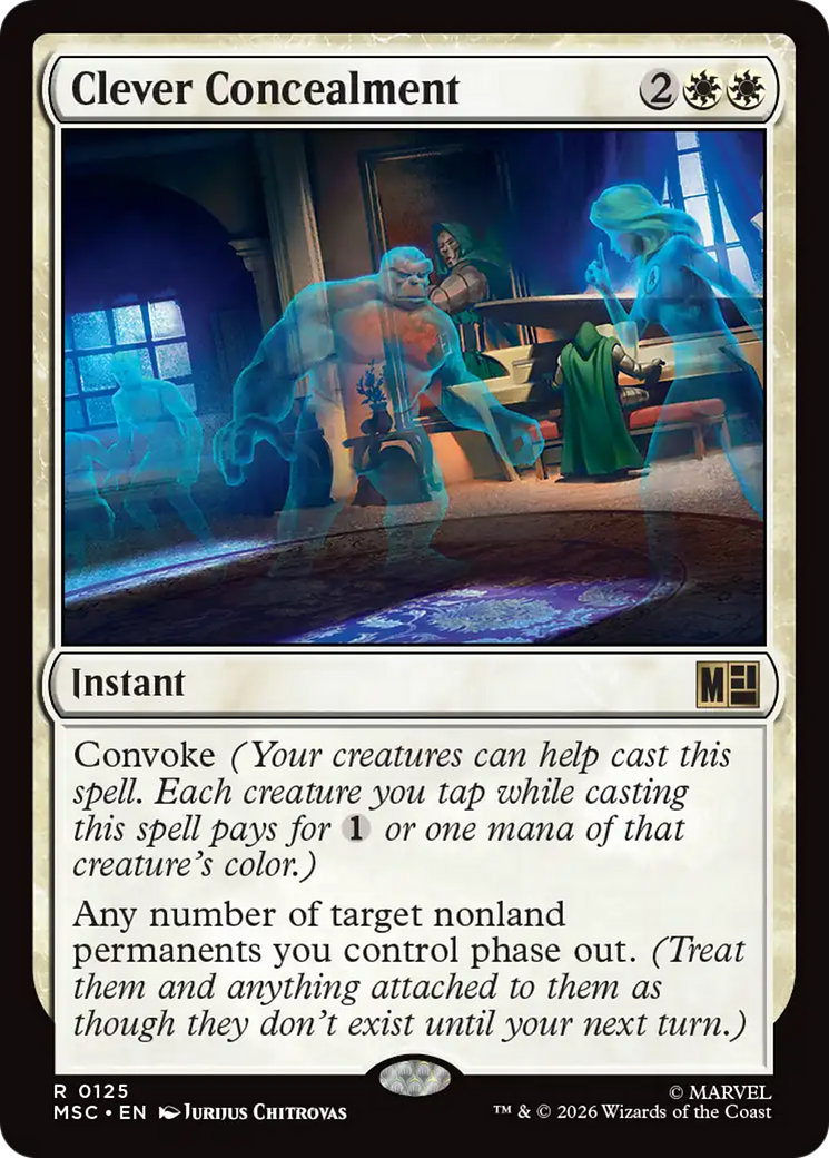 Clever Concealment [Marvel Super Heroes Commander] | Exor Games Dartmouth