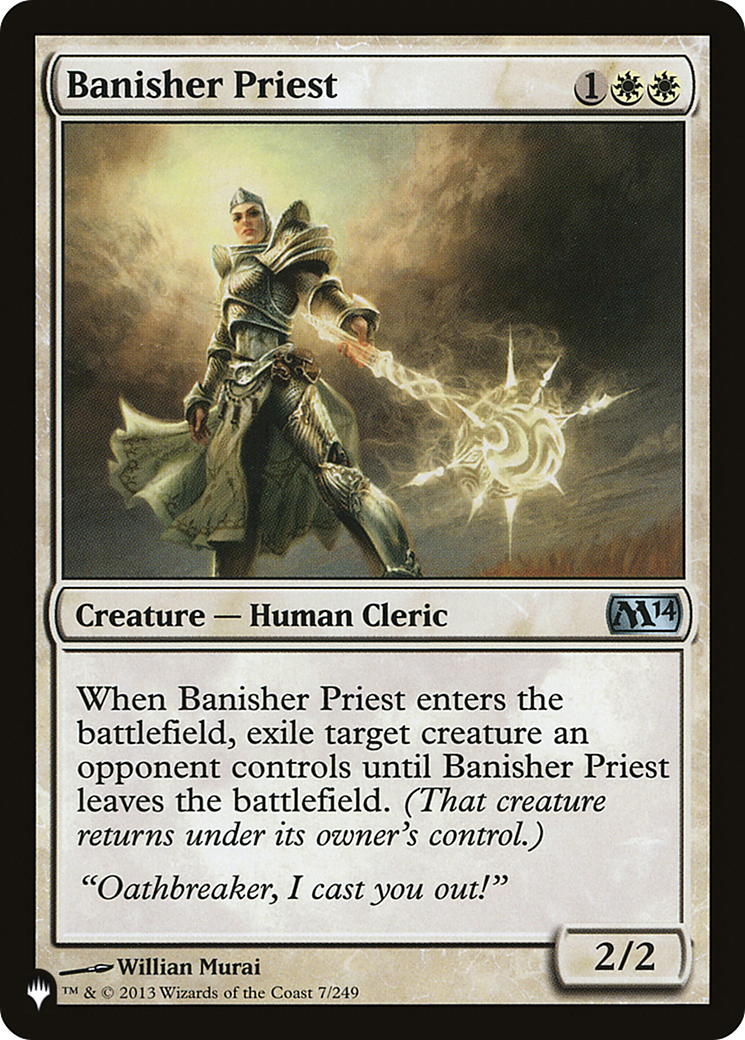 Banisher Priest [The List] | Exor Games Dartmouth