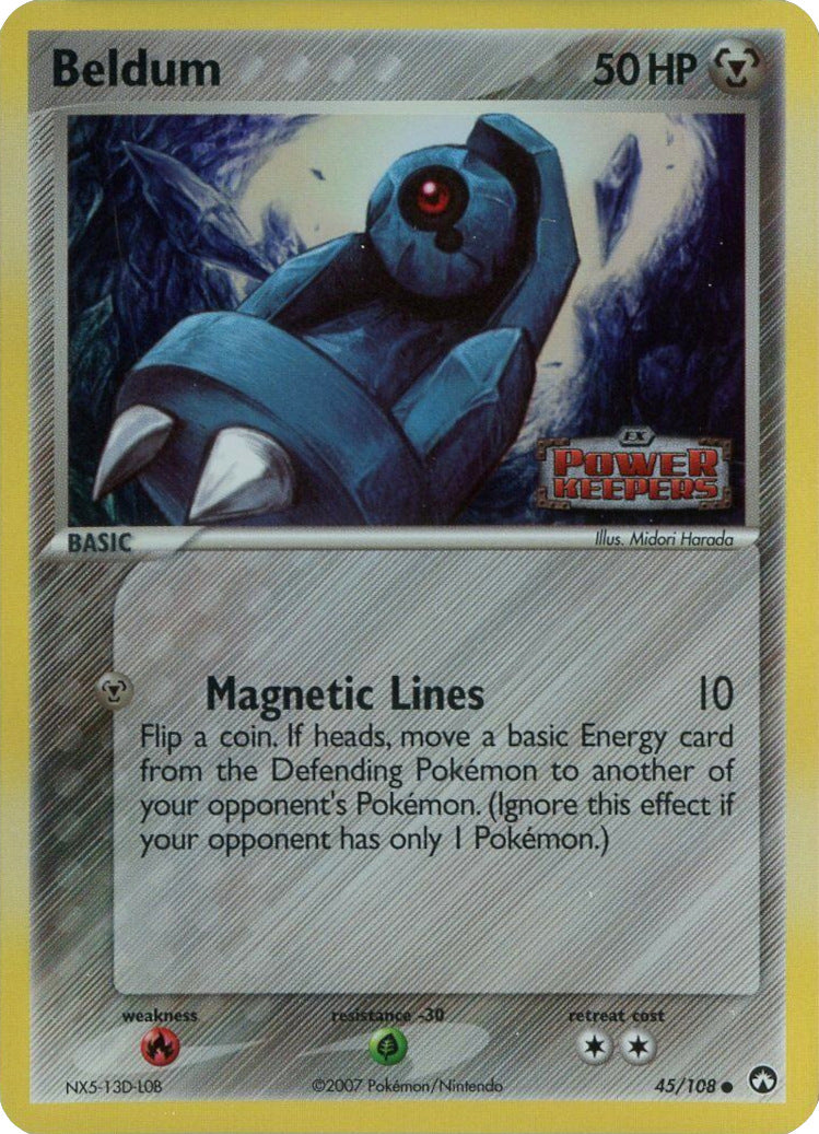 Beldum (45/108) (Stamped) [EX: Power Keepers] | Exor Games Dartmouth