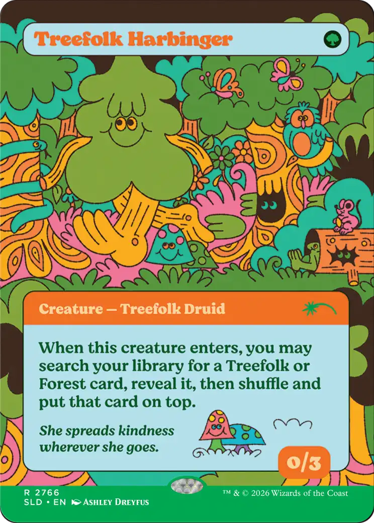 Treefolk Harbinger [Secret Lair Drop Series] | Exor Games Dartmouth