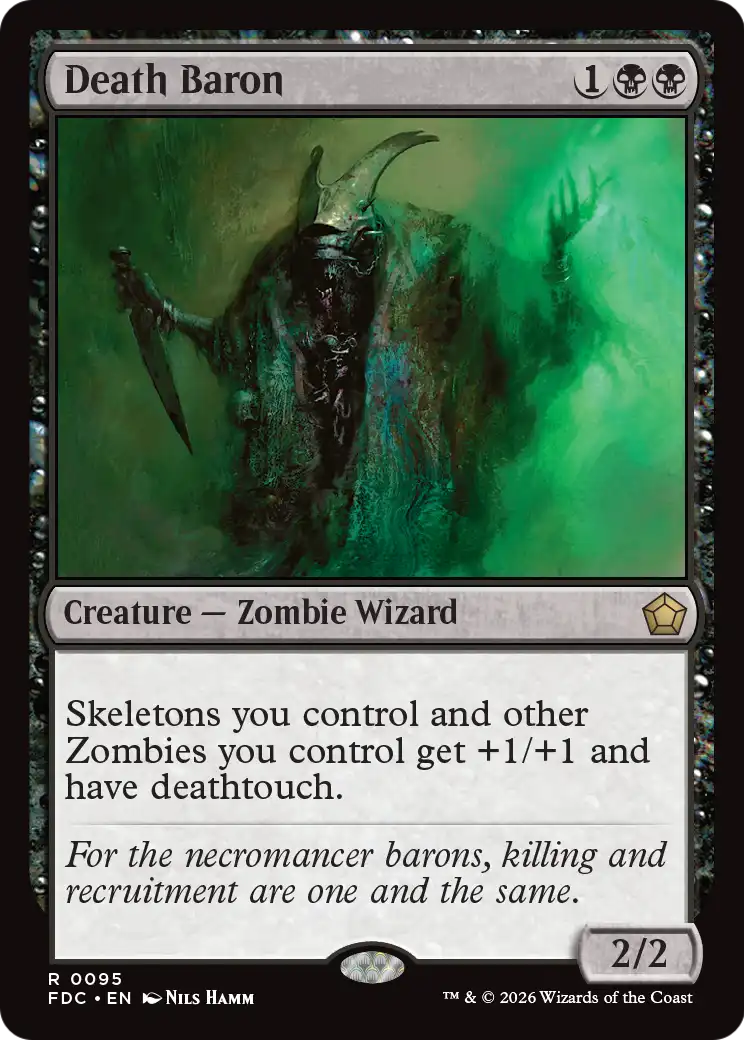 Death Baron [Foundations Commander] | Exor Games Dartmouth