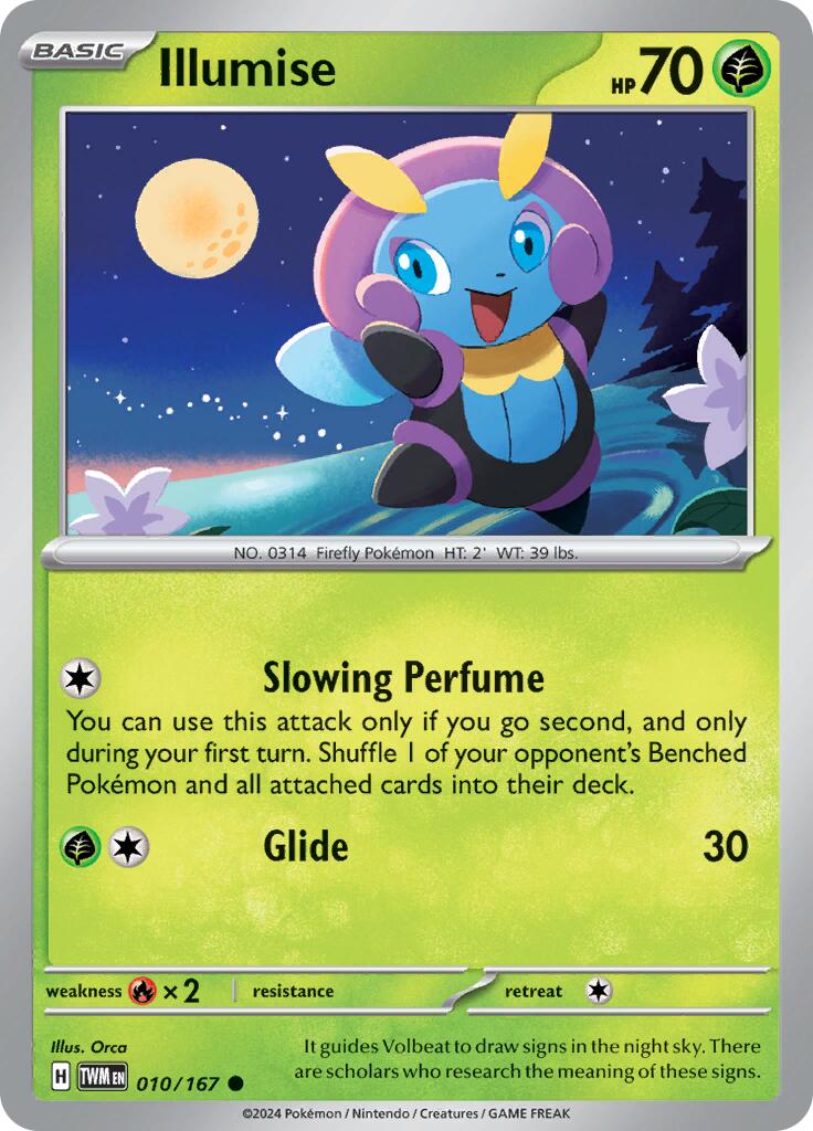 Illumise (010/167) [Scarlet & Violet: Twilight Masquerade] | Exor Games Dartmouth