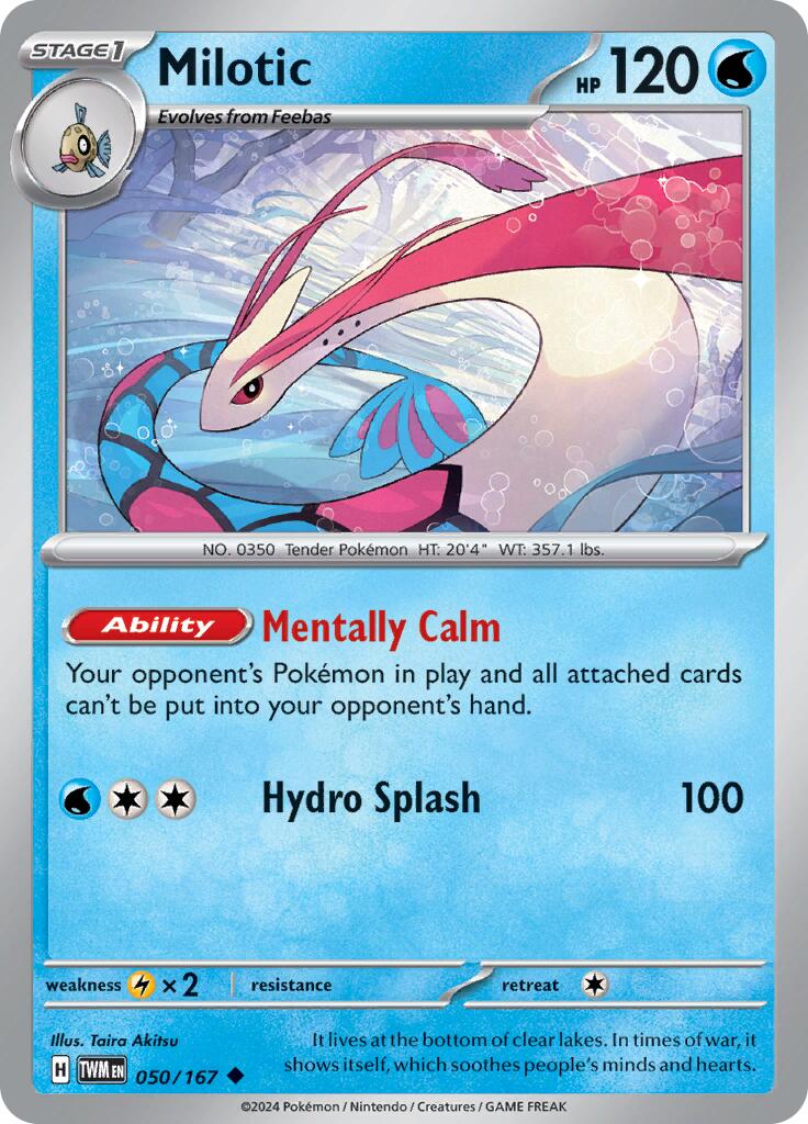 Milotic (050/167) [Scarlet & Violet: Twilight Masquerade] | Exor Games Dartmouth