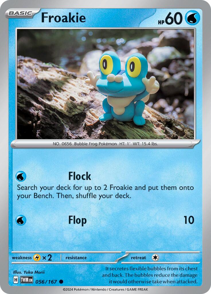 Froakie (056/167) [Scarlet & Violet: Twilight Masquerade] | Exor Games Dartmouth