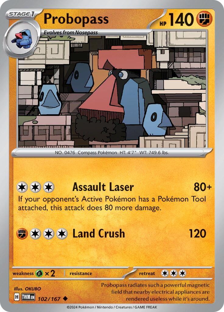 Probopass (102/167) [Scarlet & Violet: Twilight Masquerade] | Exor Games Dartmouth