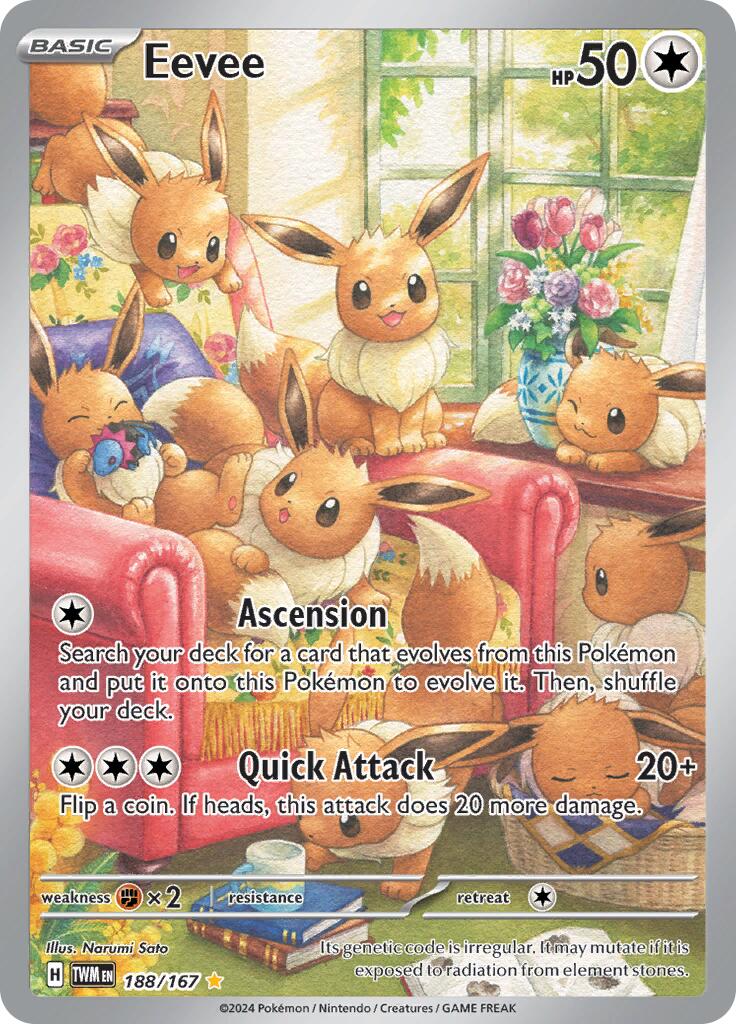 Eevee (188/167) [Scarlet & Violet: Twilight Masquerade] | Exor Games Dartmouth