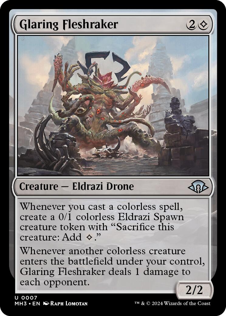 Glaring Fleshraker [Modern Horizons 3] | Exor Games Dartmouth