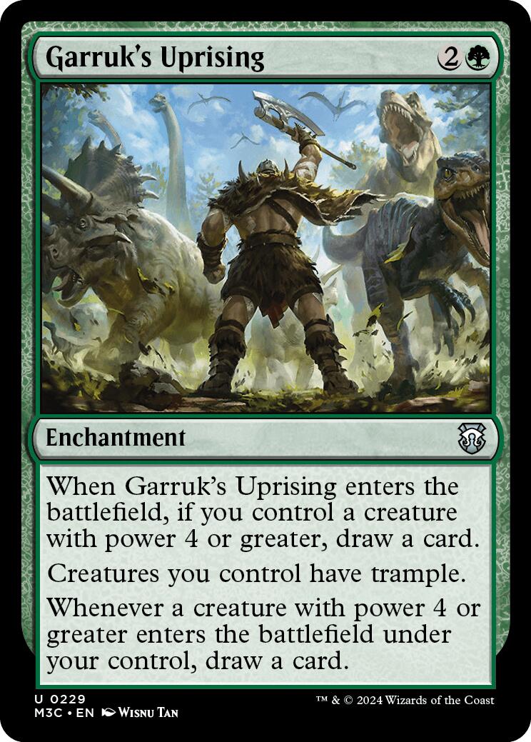 Garruk's Uprising [Modern Horizons 3 Commander] | Exor Games Dartmouth