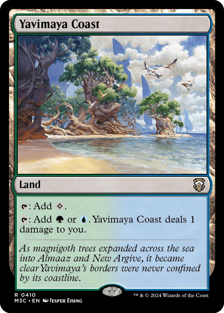 Yavimaya Coast [Modern Horizons 3 Commander] | Exor Games Dartmouth