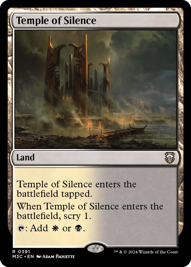 Temple of Silence [Modern Horizons 3 Commander] | Exor Games Dartmouth