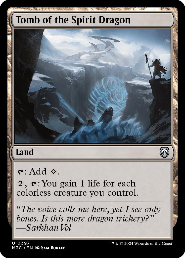 Tomb of the Spirit Dragon [Modern Horizons 3 Commander] | Exor Games Dartmouth