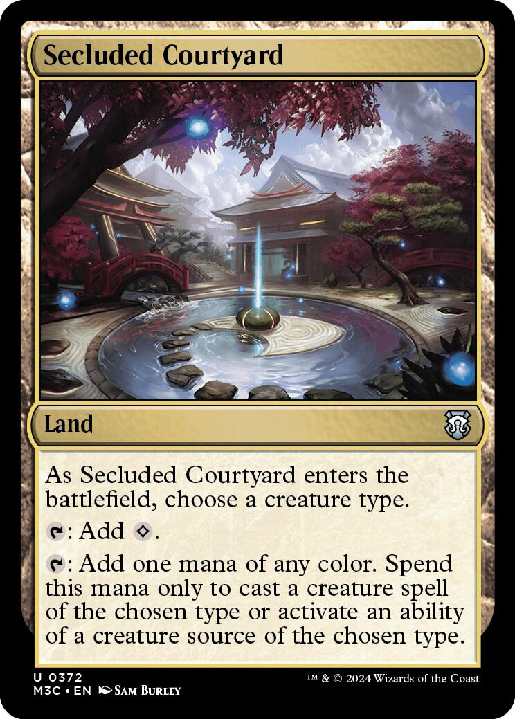 Secluded Courtyard [Modern Horizons 3 Commander] | Exor Games Dartmouth