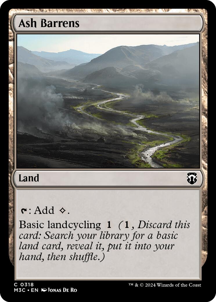 Ash Barrens [Modern Horizons 3 Commander] | Exor Games Dartmouth