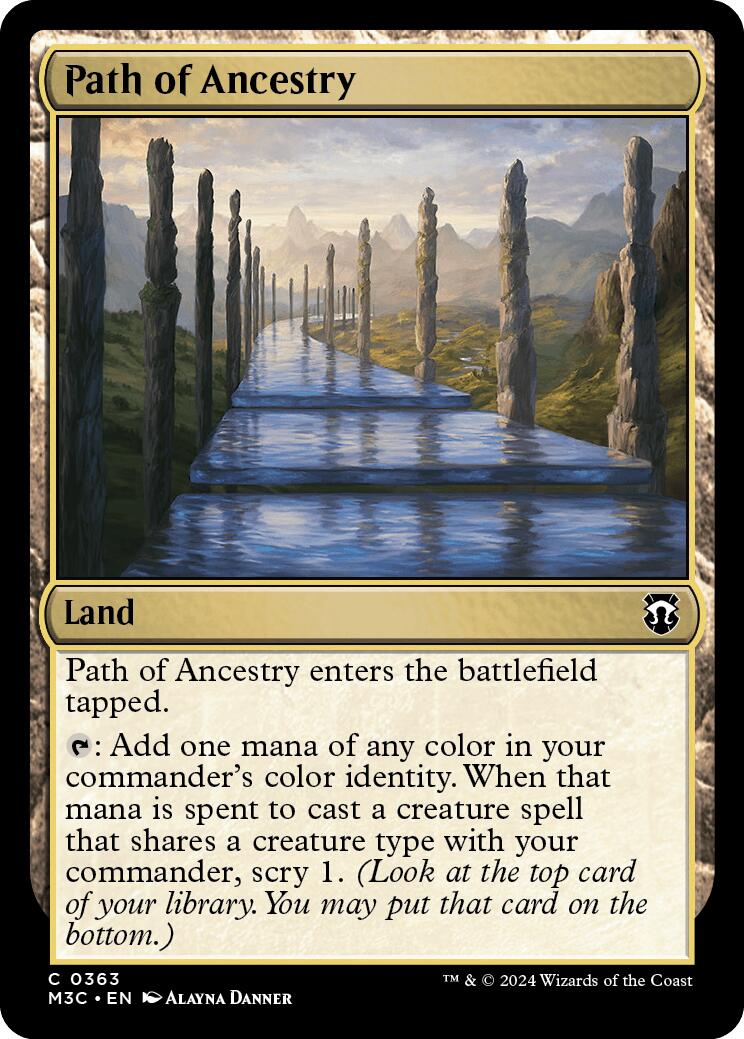 Path of Ancestry [Modern Horizons 3 Commander] | Exor Games Dartmouth