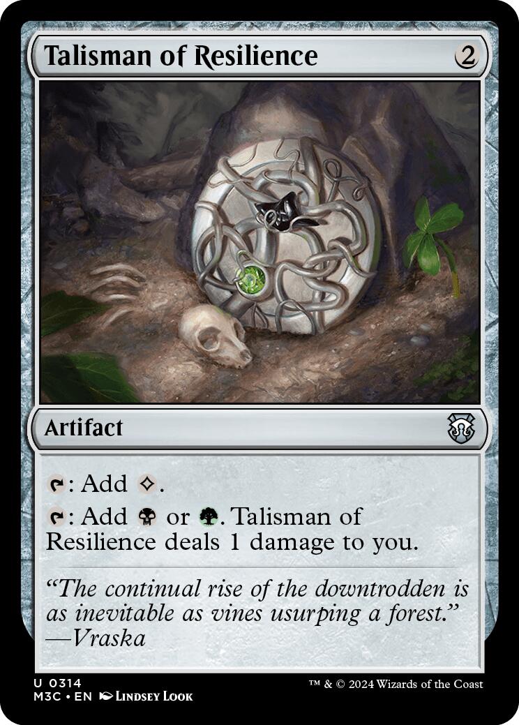 Talisman of Resilience [Modern Horizons 3 Commander] | Exor Games Dartmouth