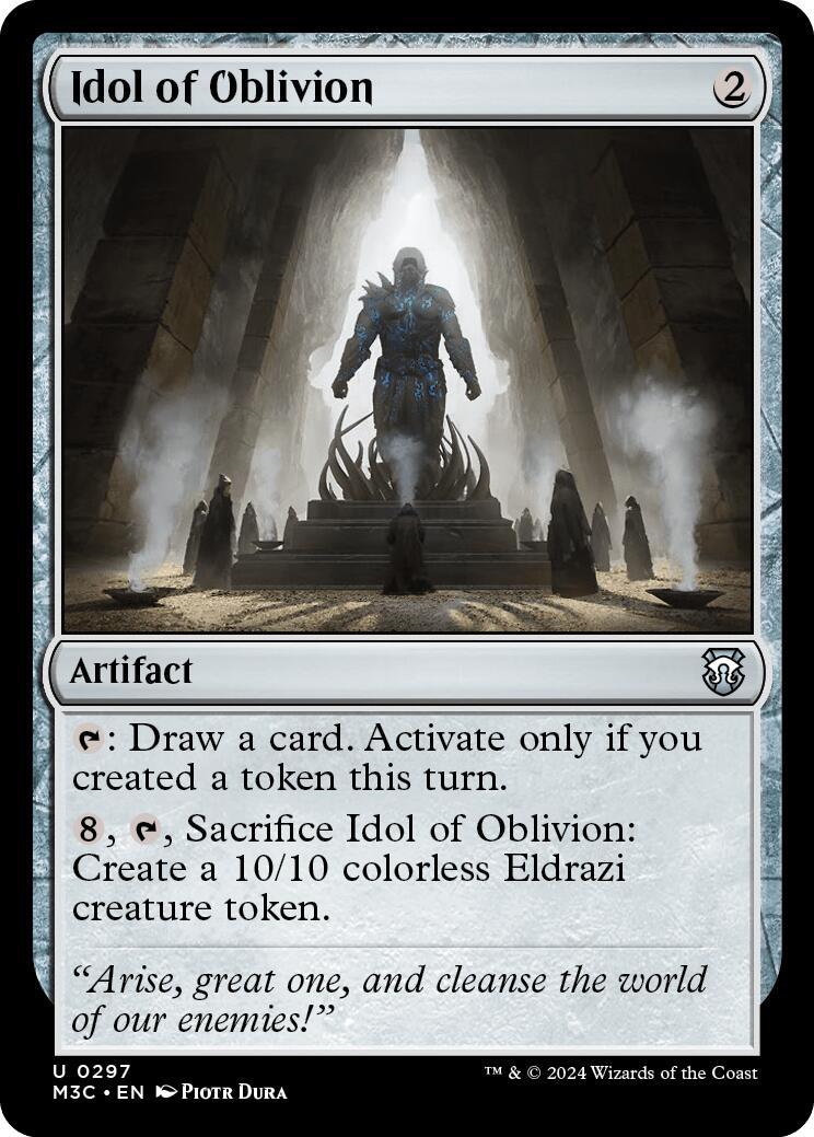 Idol of Oblivion [Modern Horizons 3 Commander] | Exor Games Dartmouth